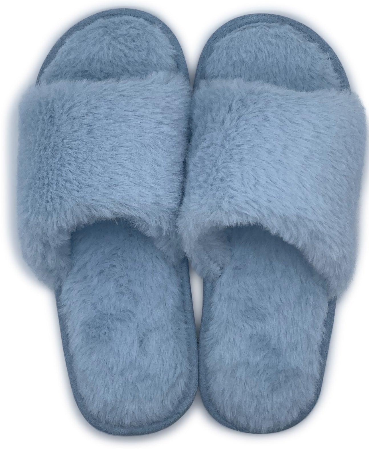 Women Comfy Fuzzy Home Slipper Slides
