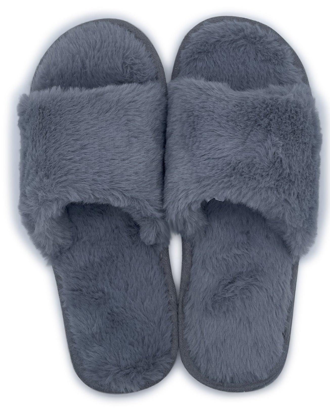 Women Comfy Fuzzy Home Slipper Slides