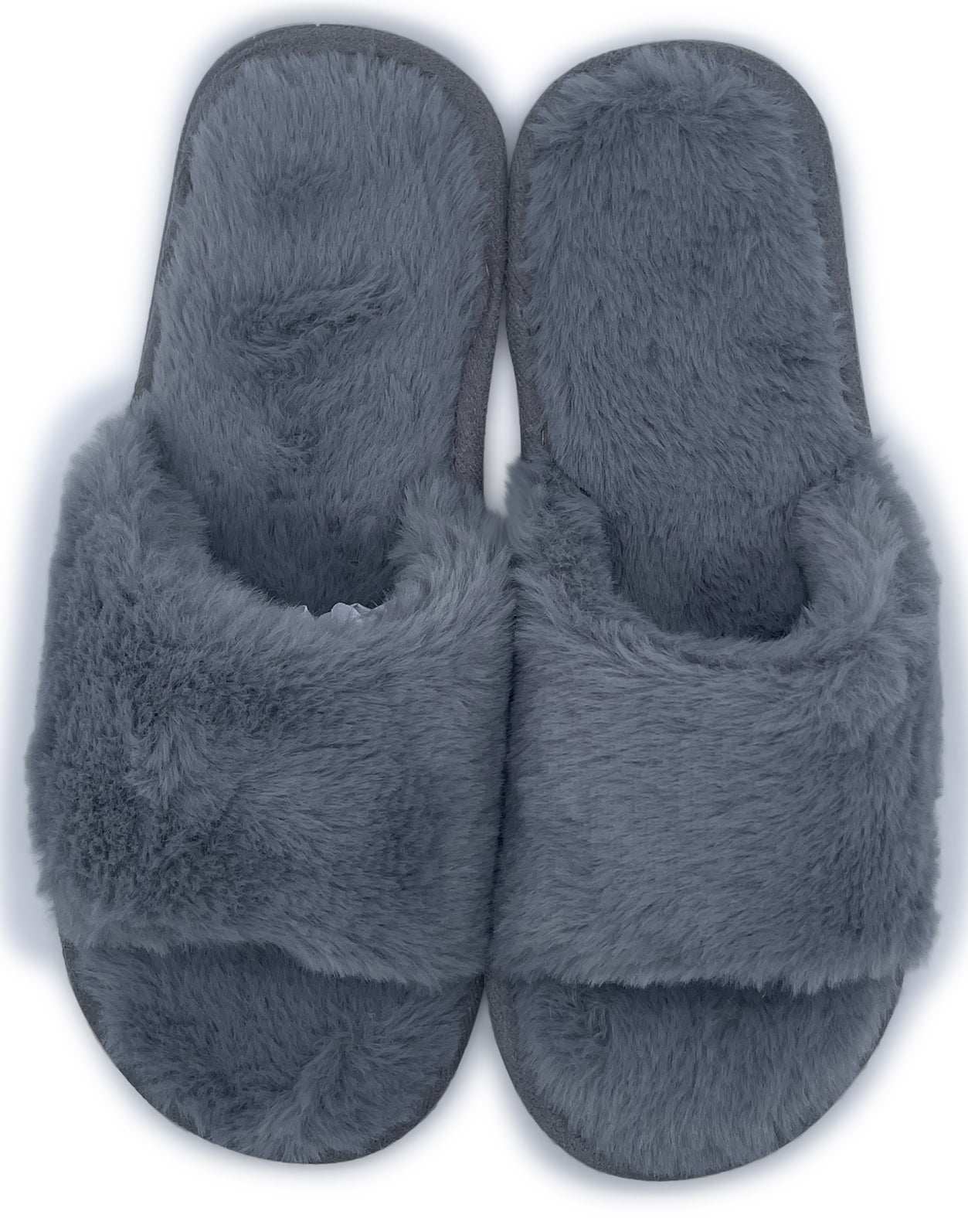 Women Comfy Fuzzy Home Slipper Slides