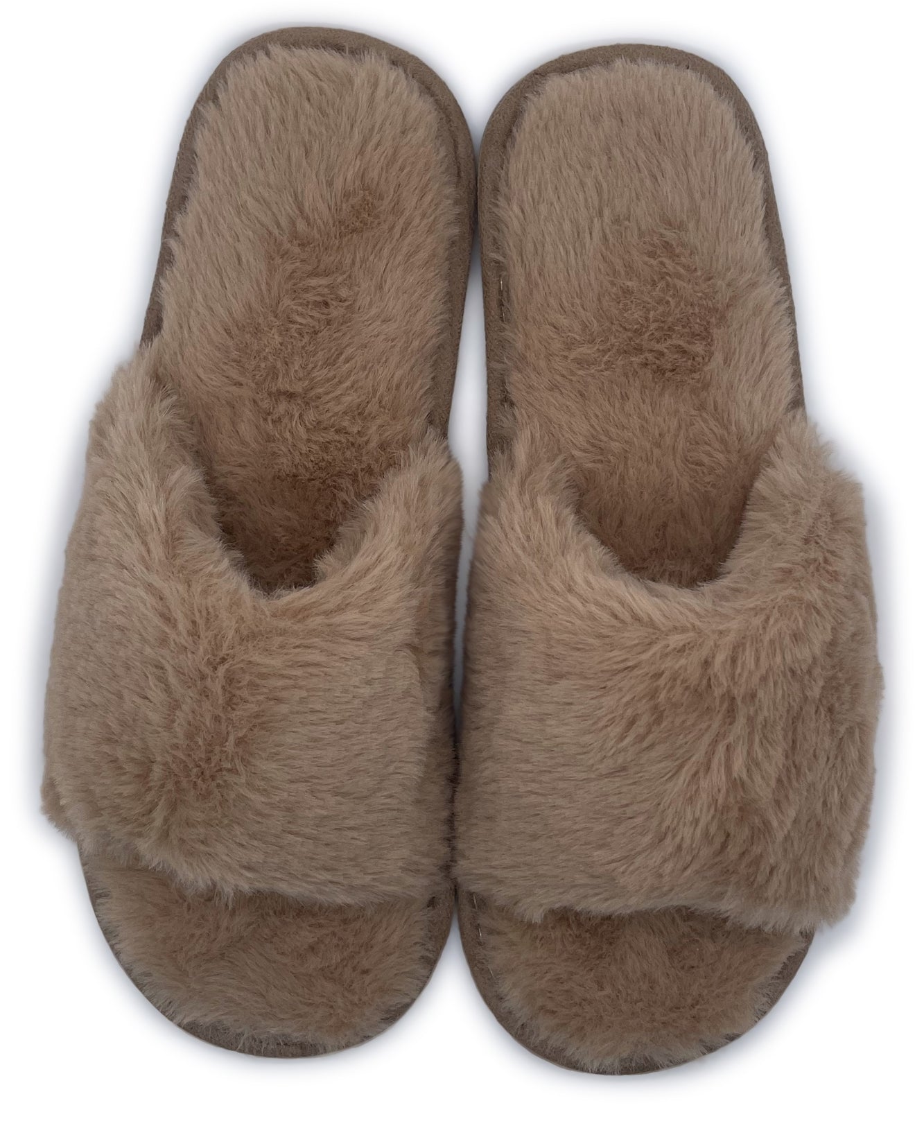 Women Comfy Fuzzy Home Slipper Slides